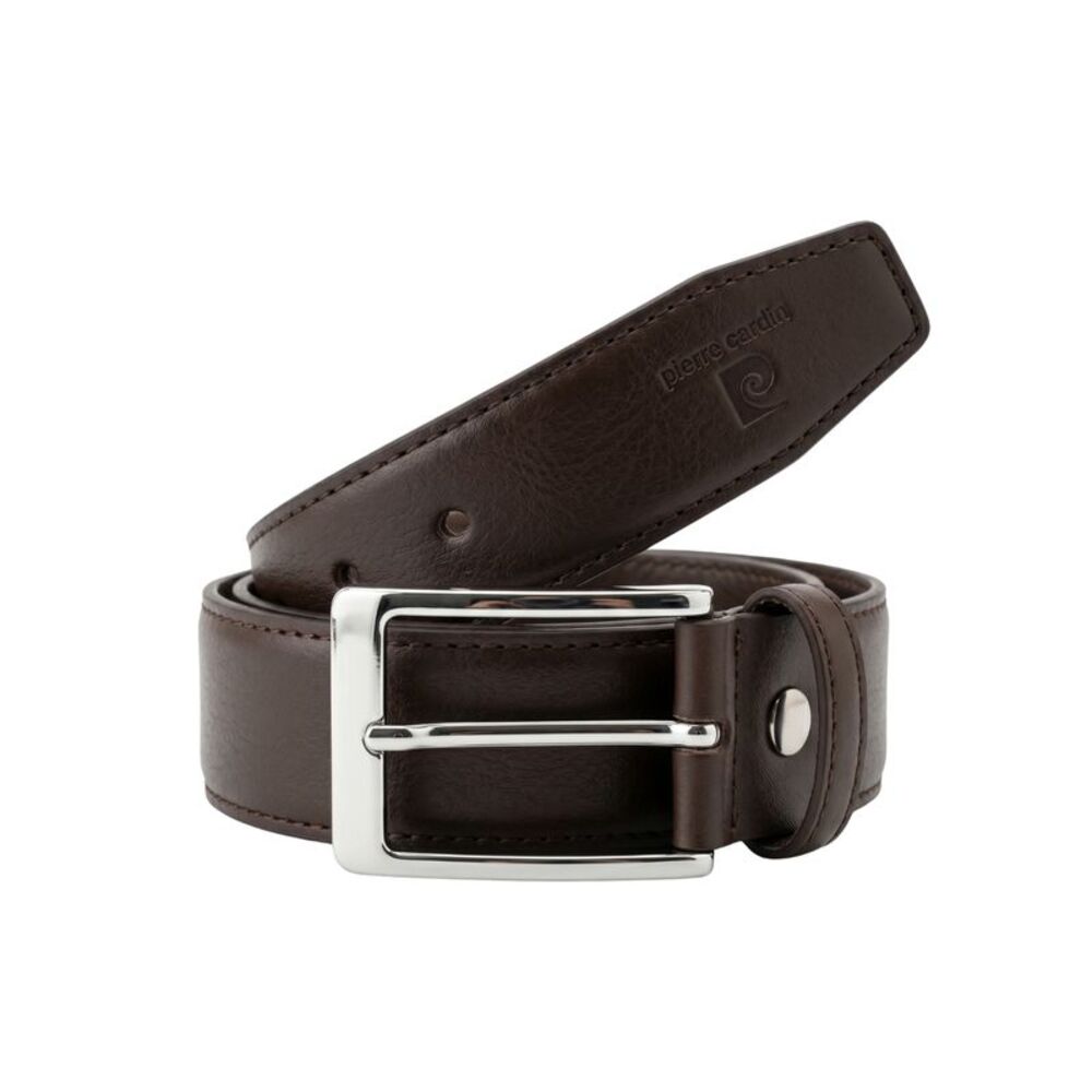 Pierre Cardin Cognac Brown Refined Adjustable Belt